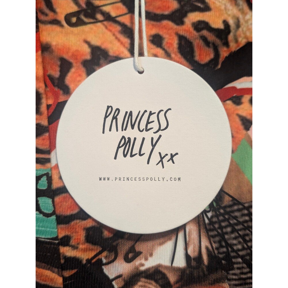 Princess Polly XX Women's Main Stage Low Rise Multi Curve Side Zip NWT Size 20 - Picture 6 of 12